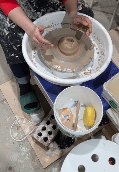 Christms Pottery Workshop: Ceramic Painting, Hand Building