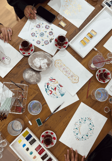 Advanced Classical Islamic Illumination Workshop
