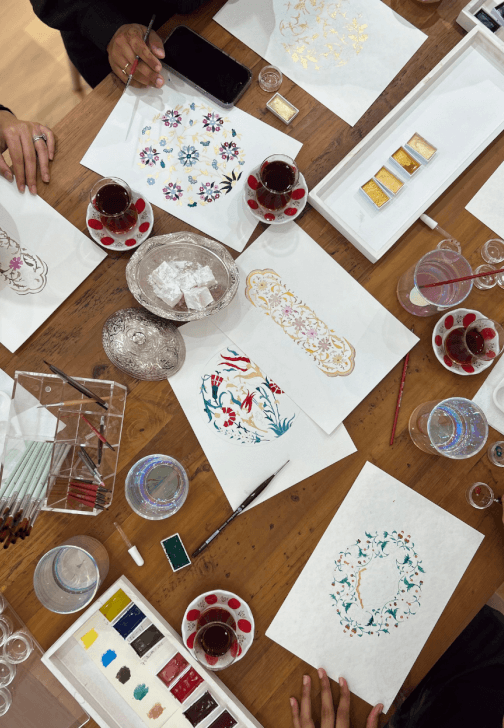 Painting class in Richmond
