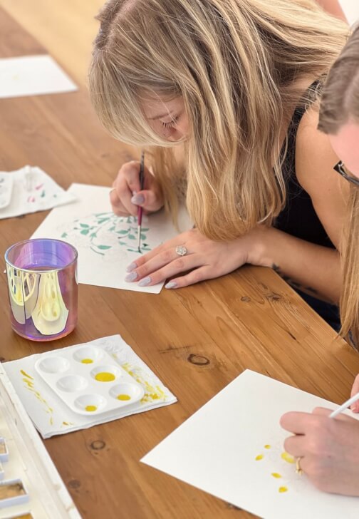 Painting class in Richmond, VIC