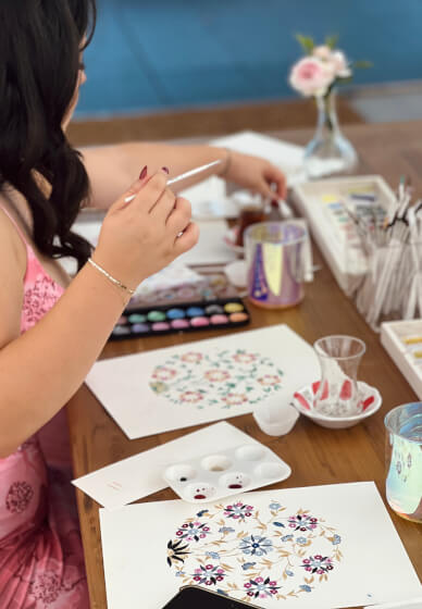 Advanced Classical Islamic Illumination Workshop
