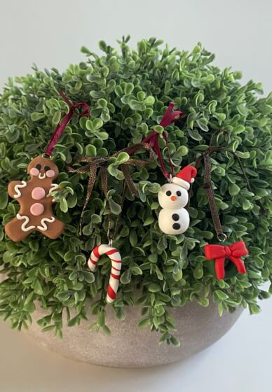 Clay Christmas Ornament Workshop