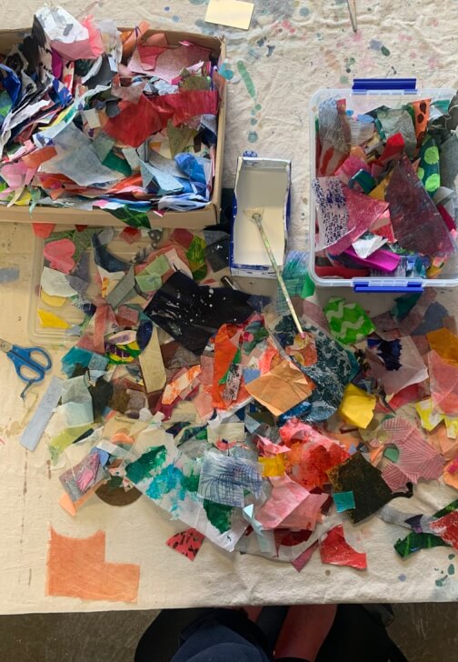 Paper Craft and Ink class in Brunswick, VIC