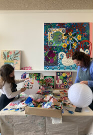 Collage Lantern Workshop for Kids and Adults