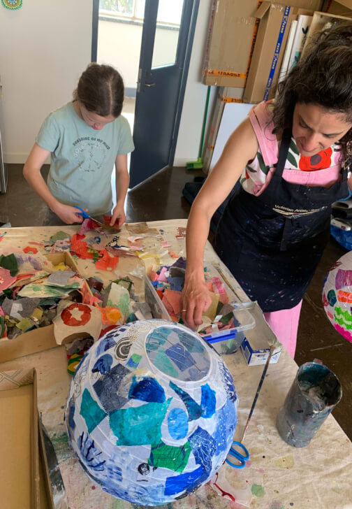 Paper Craft and Ink class in Brunswick, VIC