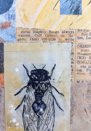 Collage on Wood Panel Class