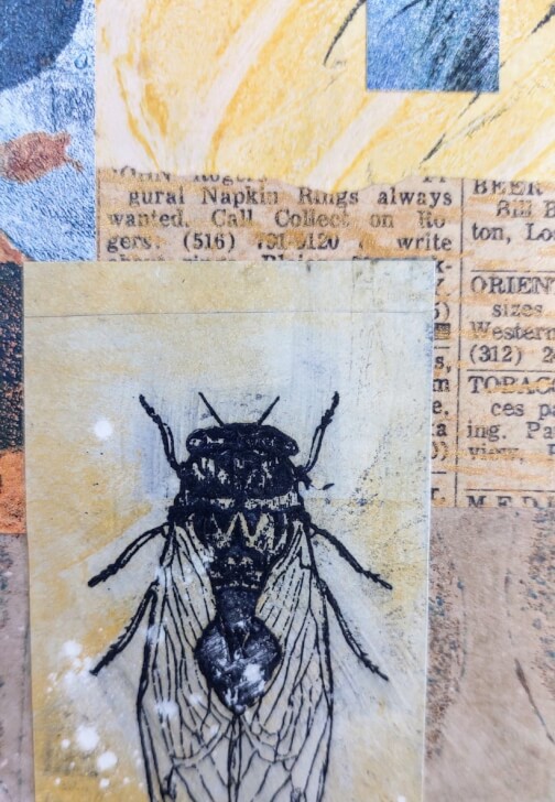 Collage on Wood Panel Class