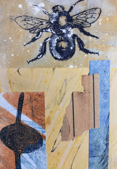 Collage on Wood Panel Class