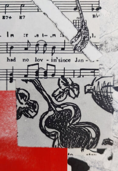 Collage on Wood Panel Class