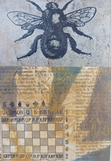 Collage on Wood Panel Class