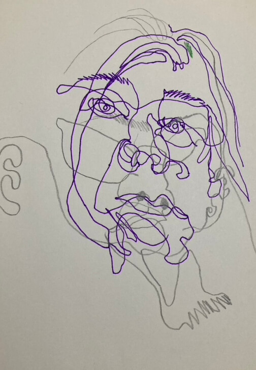 Drawing class with Sorour Fattahi