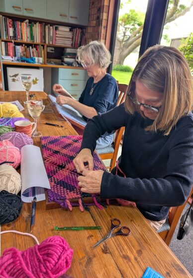 Continuous Strand Weaving Class and Cocktails