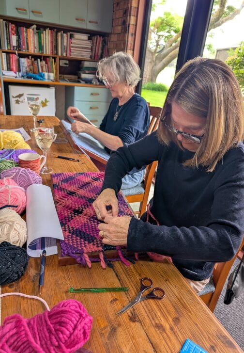 Continuous Strand Weaving Class and Cocktails