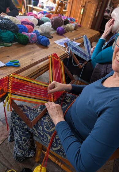 Continuous Strand Weaving Class and Cocktails