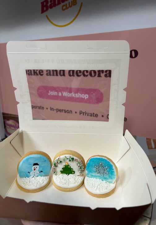 Cookie Decorating Class - Snowglobe Cookies