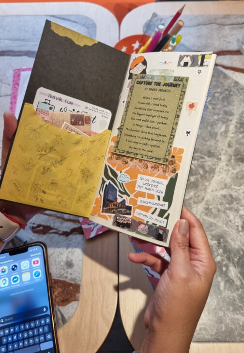 Paper Craft and Ink class in Haymarket with Swallow Wind Art