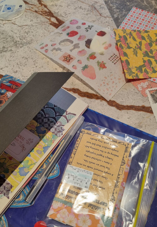 Paper Craft and Ink class in Haymarket, NSW
