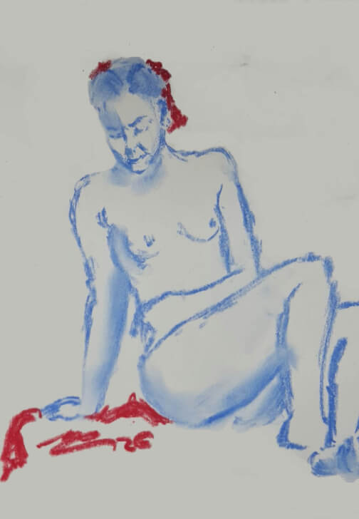 Photo from a drawing class in Wangara