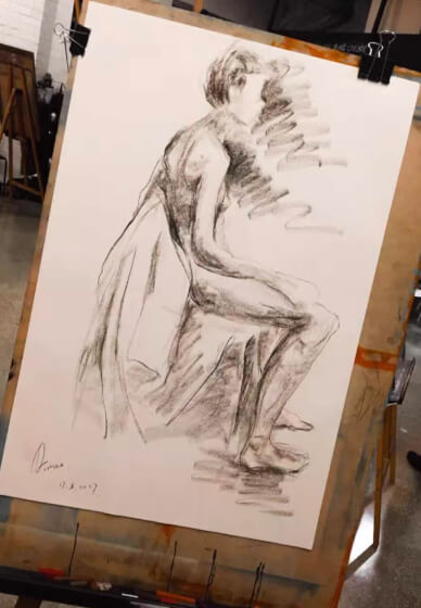 Creative Live Drawing Class