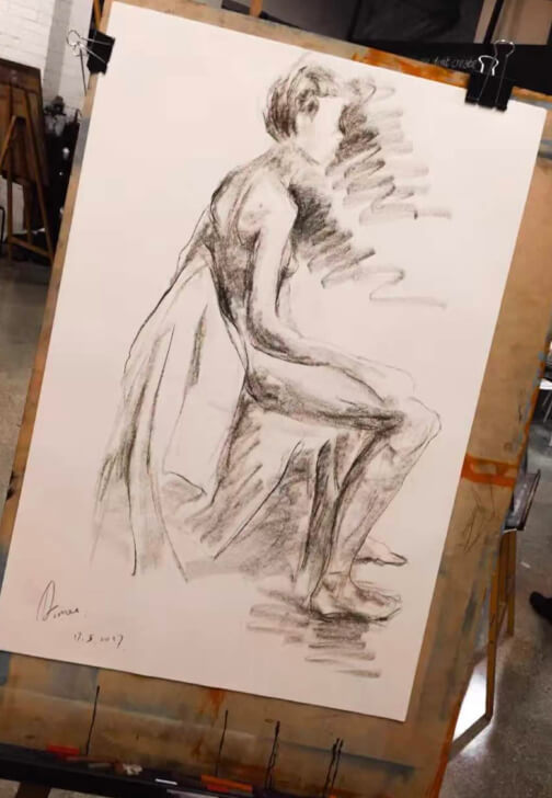 Creative Live Drawing Class