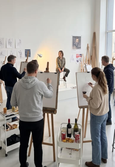 Creative Live Drawing Class