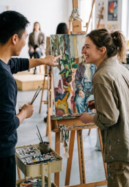 Creative Live Drawing Class