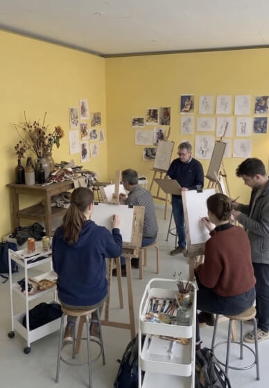 Creative Live Drawing Class