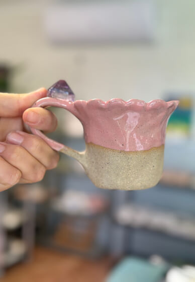 Crystal Mug Pottery Workshop
