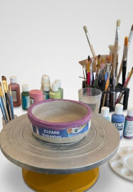 Cute Ceramic Pet Bowl Workshop