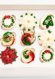 Deck the Halls Cupcake Class
