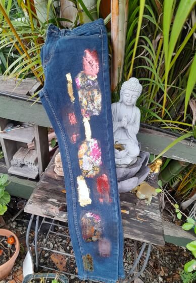 Denim Upcycling and Hot Foil Art Workshop