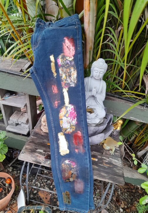 Denim Upcycling and Hot Foil Art Workshop