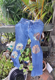Denim Upcycling and Hot Foil Art Workshop