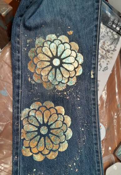 Denim Upcycling and Hot Foil Art Workshop