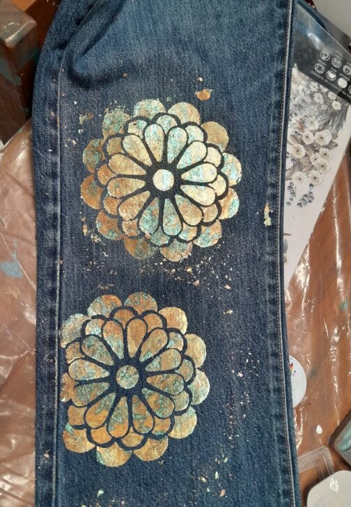 Denim Upcycling and Hot Foil Art Workshop