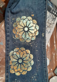 Denim Upcycling and Hot Foil Art Workshop
