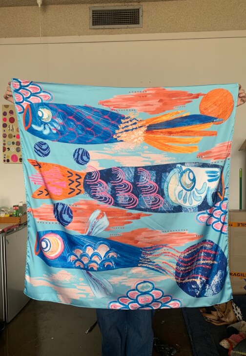 Textiles class in Brunswick with Miss Moresby