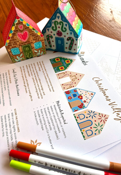 Paper Craft and Ink class in Miranda