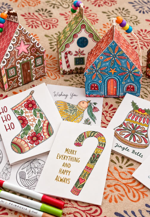 Paper Craft and Ink class in Miranda with mish creates