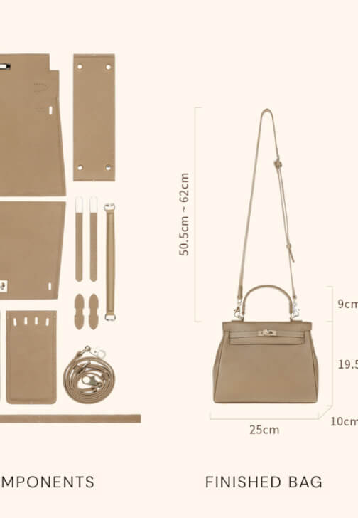 DIY Leather Handbag Kit | Beginner Friendly