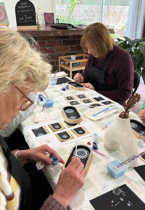 Photo from a painting class in Springwood