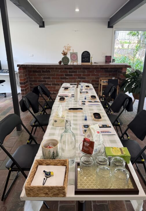 Painting class in Springwood with Prachi Patel
