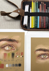 Draw Realistic Eyes with Soft Pastels: Art Workshop