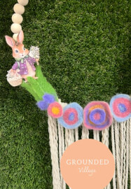 Christmas Dry Needle-Felted Wreath Workshop