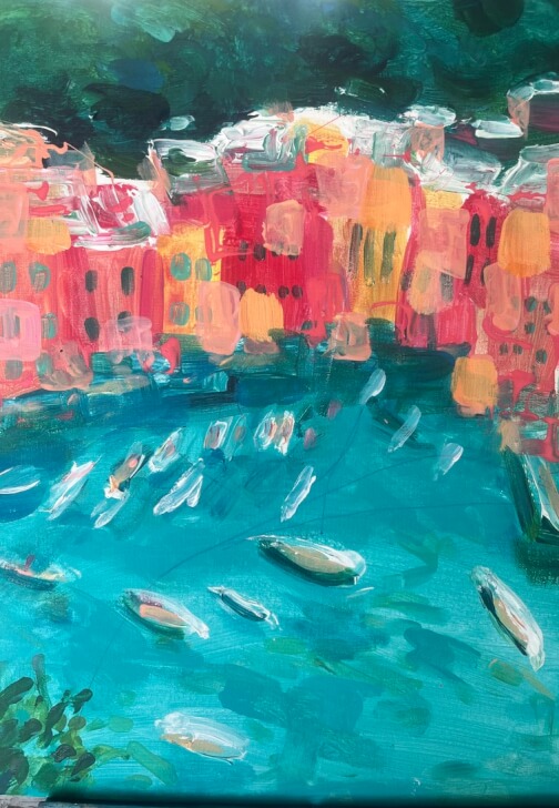 Painting class in Belmont North with Rose & Renoir