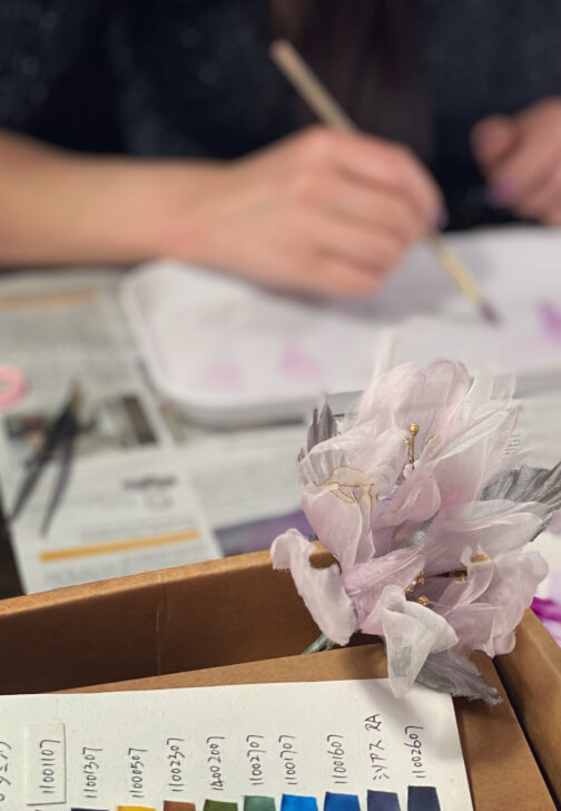Photo from a textiles class in Docklands