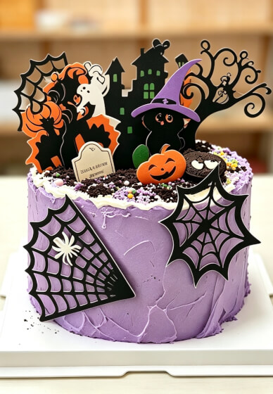 Festive Cake Decorating Class: Halloween Cake