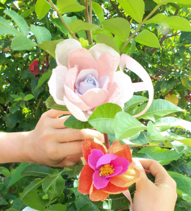 Festive Flower Ornaments Workshop