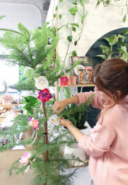 Festive Flower Ornaments Workshop