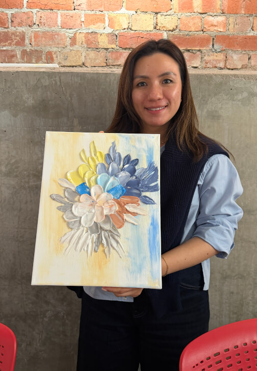 Photo from a painting class in Werribee